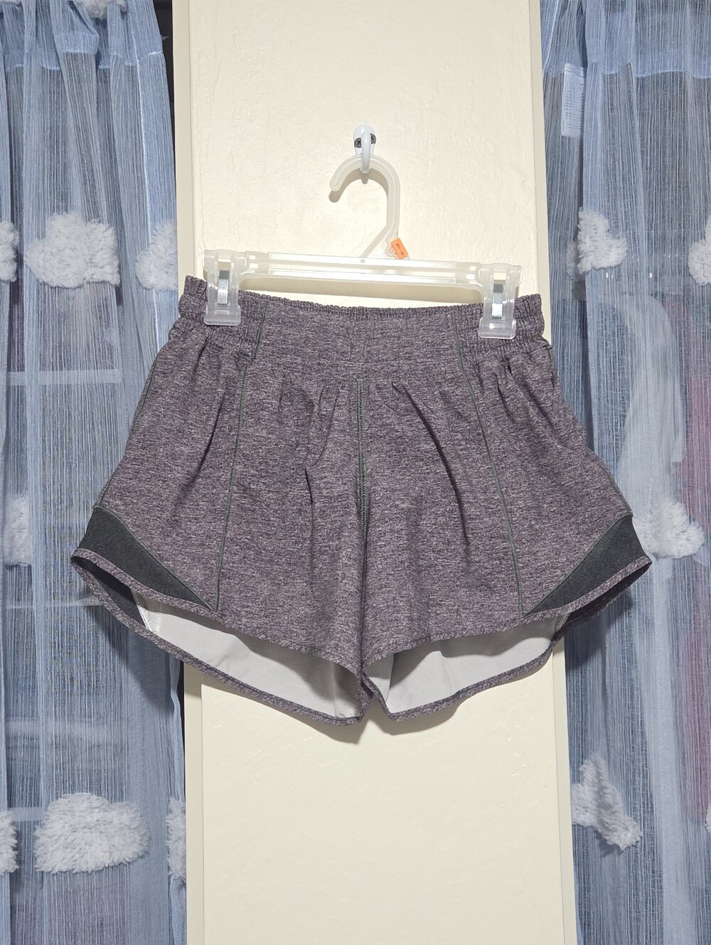 Lululemon Heather Grey Athletic Shorts